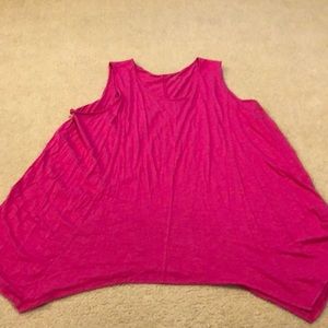 Catherine’s 3x shark-bite pink tank